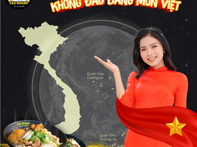 Vòng quanh năm châu - Không đâu bằng món Việt